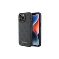 Guess 4G Metal Gold Logo za iPhone 15 Pro, Grey