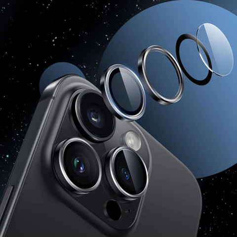 Hofi CamRing Pro+ zaščitno steklo za kamero - iPhone 16/16 Plus, Clear