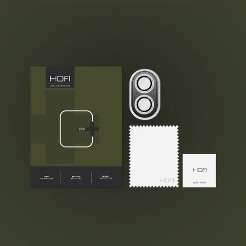 Hofi CamRing Pro+ zaščitno steklo za kamero - iPhone 16/16 Plus, Clear