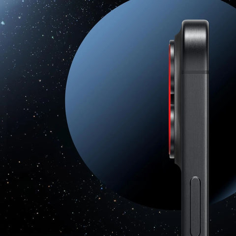 Hofi AluCam Pro+ zaščitno steklo za kamero - iPhone 16/16 Plus, Black
