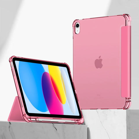 Ovitek Tech-Protect Sc Pen Hybrid iPad 2022/2025, Crystal Magenta