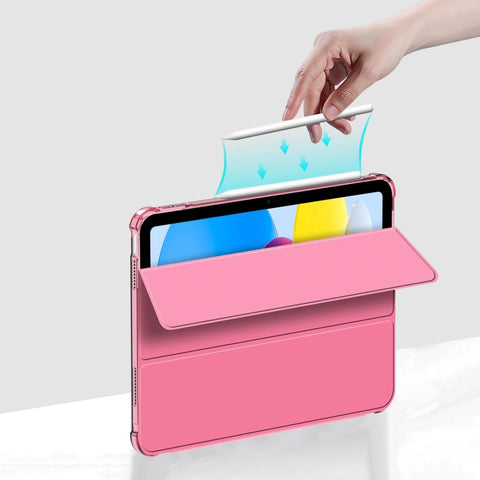 Ovitek Tech-Protect Sc Pen Hybrid iPad 2022/2025, Crystal Magenta