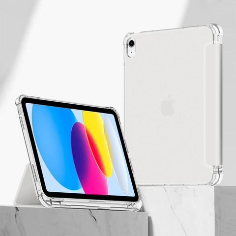 Ovitek Tech-Protect Sc Pen Hybrid iPad 2022/2025, Crystal Silver