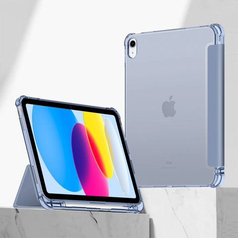 Ovitek Tech-Protect Sc Pen Hybrid iPad 2022/2025, Crystal Blue