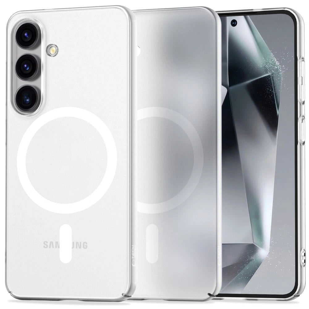 Tech-Protect MagSlim MagSafe ovitek za Samsung S25, Matte Ice