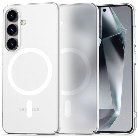 Tech-Protect MagSlim MagSafe ovitek za Samsung S25, Matte Ice