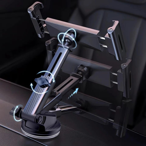 Tech-Protect V4 avtomobilski nosilec za tablico, Črn