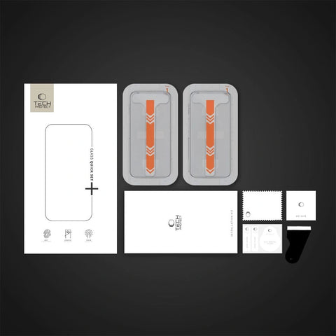 Tech-Protect Quick Set+ 2PACK zaščitno steklo za Samsung S25, Clear