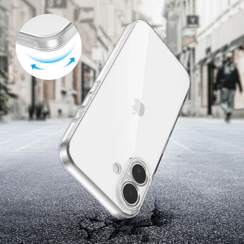 TECH-Protect FlexAir Clear ovitek za iPhone 17