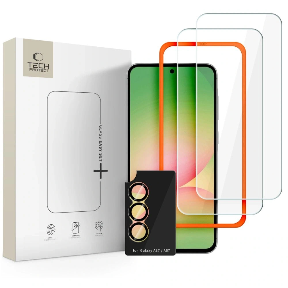Tech-Protect Glass Fit+ zaščitno steklo za Samsung A57, 2+1 PACK