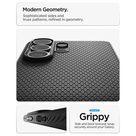 Spigen Liquid Air Mag MagSafe ovitek za Samsung S26 Ultra, Matte Black