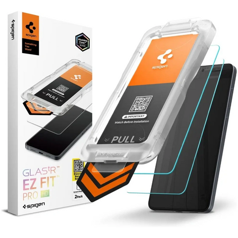 SPIGEN GLAS.TR EZ Fit Pro AluminaCore HD Clear - 2PACK zaščitno steklo za Samsung S26 Ultra