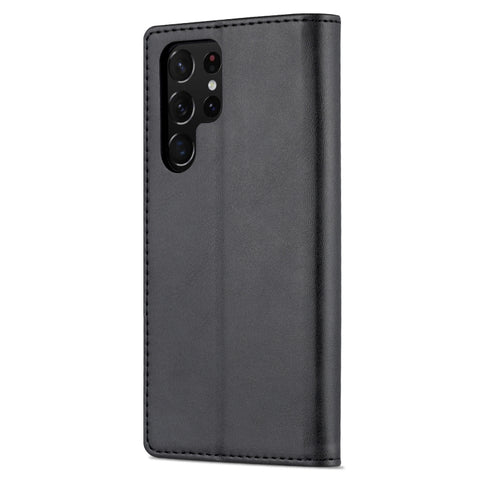Eleganten etui/ovitek za  Samsung S22 Ultra, črn