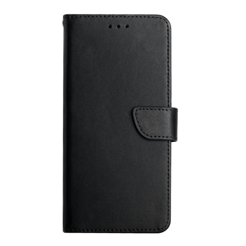 Eleganten ovitek etui iz naravnega usnja za Samsung A53, Črn
