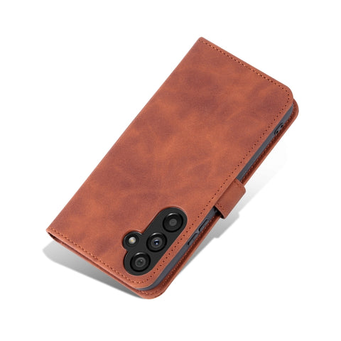 Eleganten etui ovitek za Samsung A34 5G, Rjav
