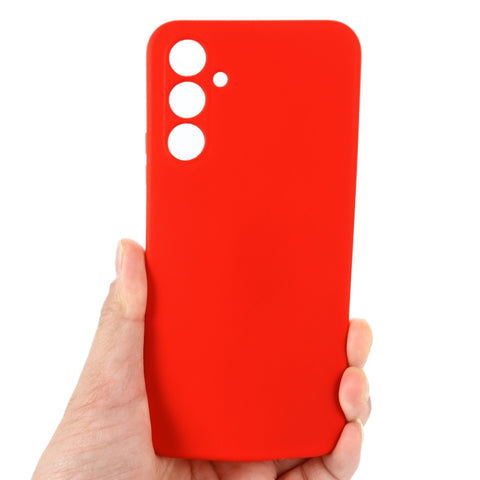 Liquid Silicone ovitek za Samsung A34 5G, Rdeč