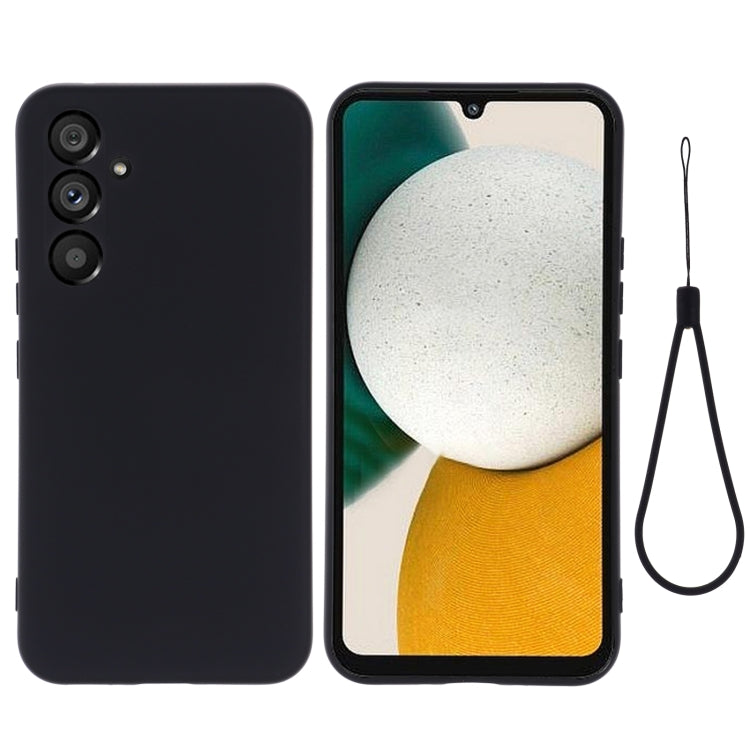 Liquid Silicone ovitek za Samsung A34 5G, Črn