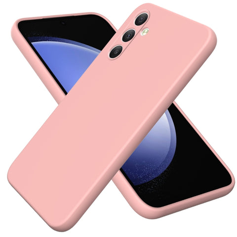 Liquid Silicone ovitek za Samsung A34 5G, Pink