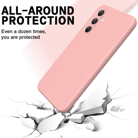 Liquid Silicone ovitek za Samsung A34 5G, Pink