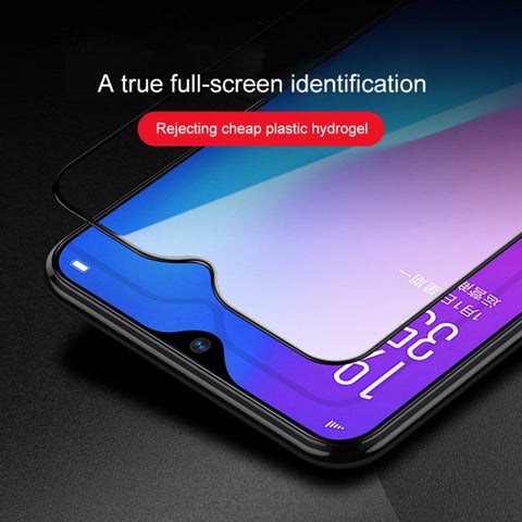 9H Full Glue kaljeno zaščitno steklo za Samsung A54 5G, Črn rob
