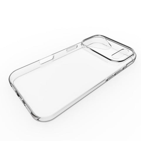Silikonski ovitek za iPhone 17 Pro Max, Prozoren