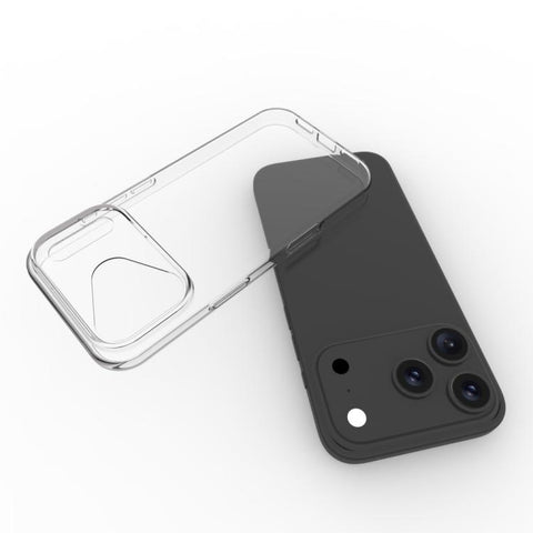 Silikonski ovitek za iPhone 17 Pro, Prozoren