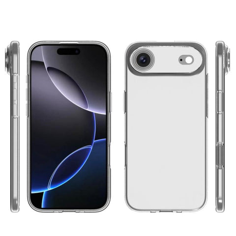 Silikonski ovitek za iPhone 17 Air, Prozoren