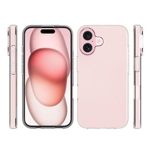 Silikonski ovitek za iPhone 17, Prozoren