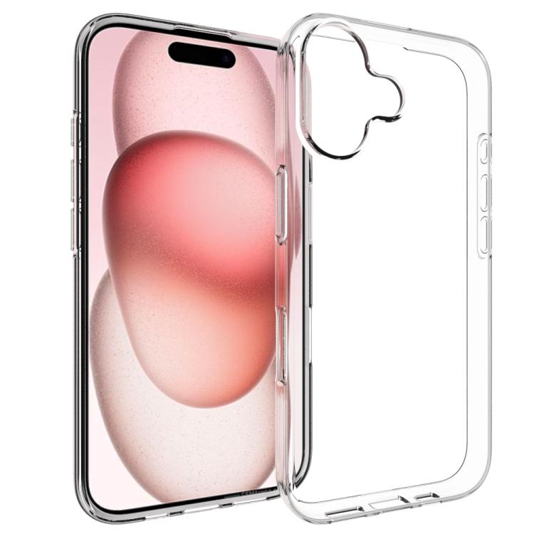 Silikonski ovitek za iPhone 17, Prozoren