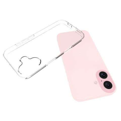Silikonski ovitek za iPhone 17, Prozoren