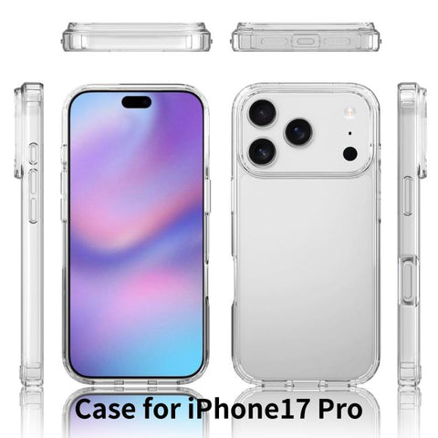 Hybrid ovitek za iPhone 17 Pro, Black
