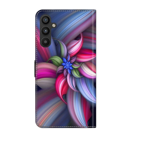 Eleganten etui/ovitek za  Samsung A54 5G, Barvite rože