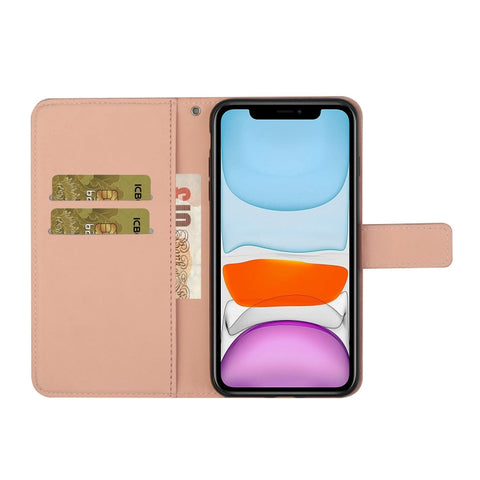 Eleganten etui ovitek za iPhone 16 Pro, Ethnic, Pink