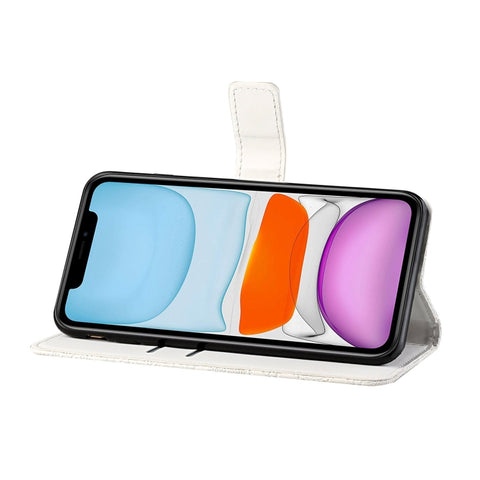Eleganten etui ovitek za iPhone 16 Pro, Ethnic, Bel