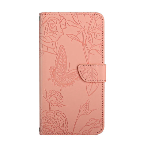 Eleganten etui/ovitek za  Samsung S24 Plus 5G, Pink, metulji