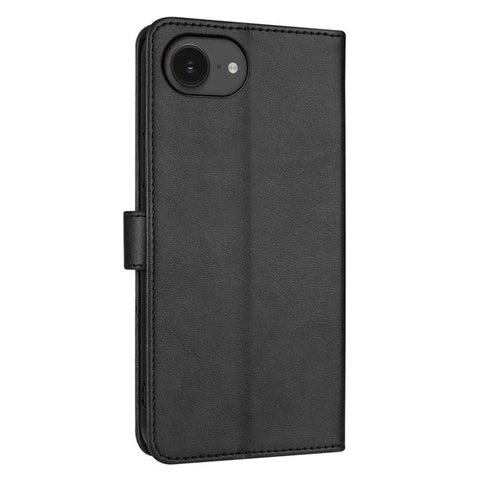 Eleganten ovitek etui za iPhone 16e / 17e, Črn