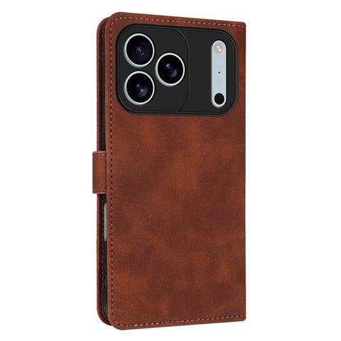 Eleganten ovitek etui za iPhone 17 Pro, Rjav