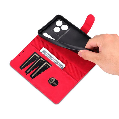 Eleganten ovitek etui za iPhone 17 Pro, Rdeč