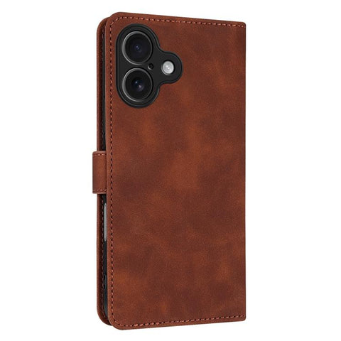 Eleganten ovitek etui za iPhone 17, Rjav