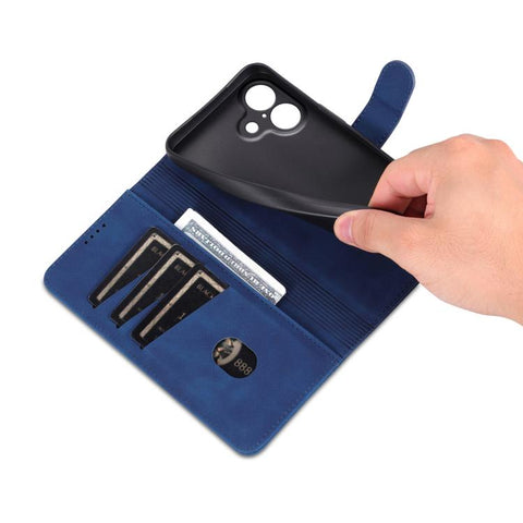 Eleganten ovitek etui za iPhone 17, Moder