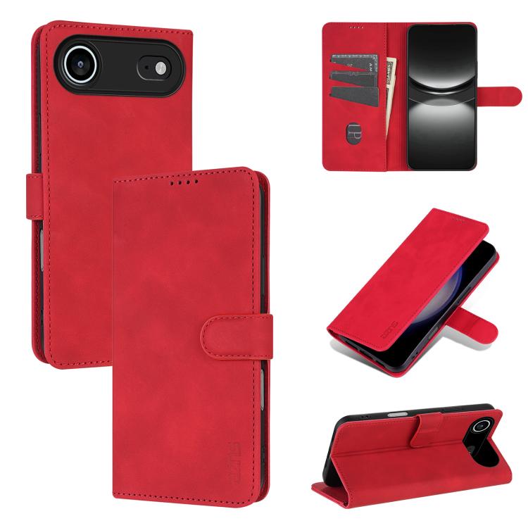 Eleganten ovitek etui za iPhone 17 Air, Rdeč