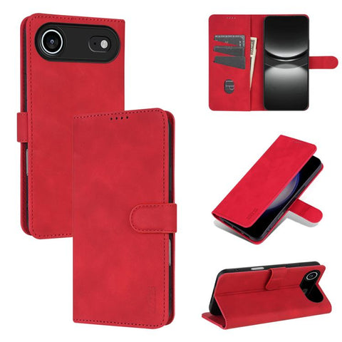 Eleganten ovitek etui za iPhone 17 Air, Rdeč