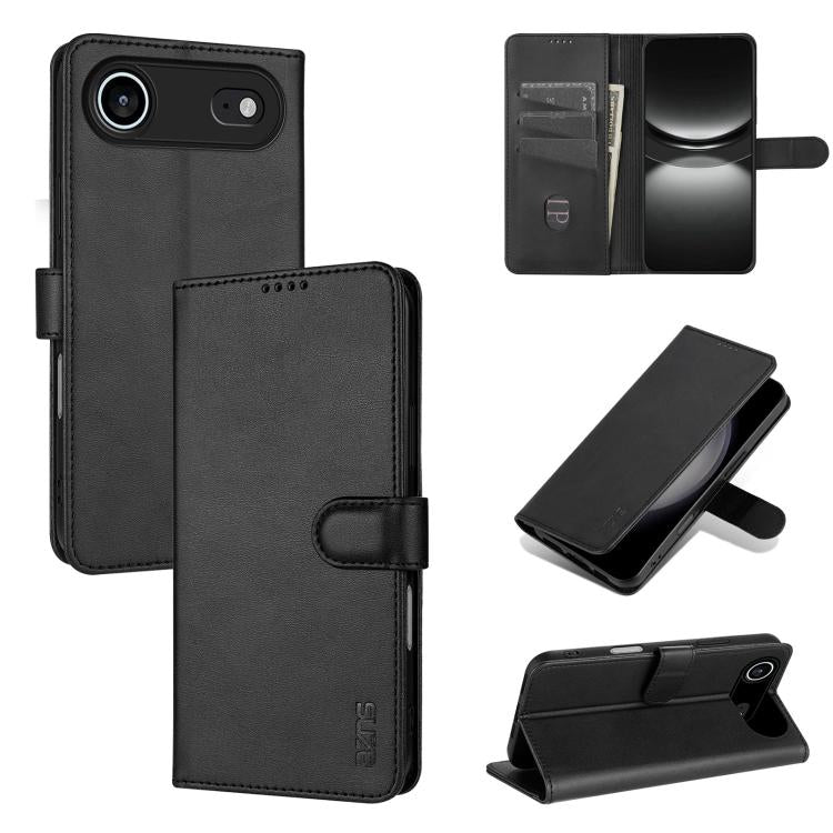 Eleganten ovitek etui za iPhone 17 Air, Črn