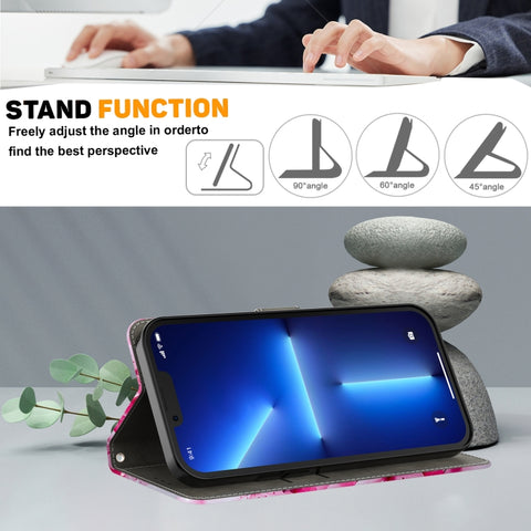 Eleganten etui ovitek za  iPhone 16 Pro, Češnjev cvet