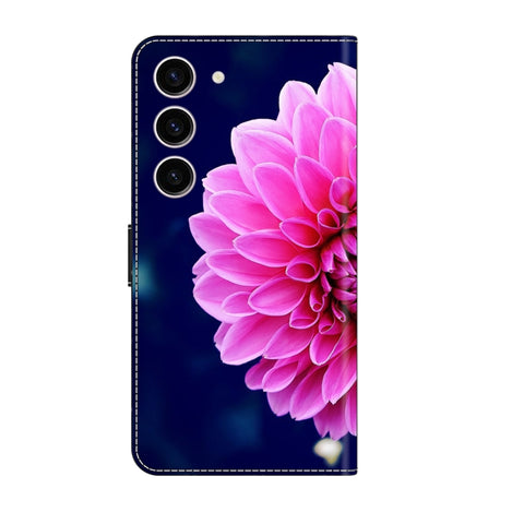 Eleganten etui ovitek za  Samsung S24 5G, Rožnati cvet