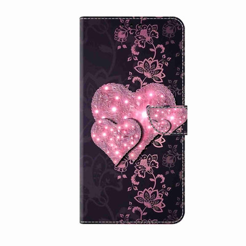 Eleganten etui ovitek za  Samsung S24 Plus 5G, Sijoče srce