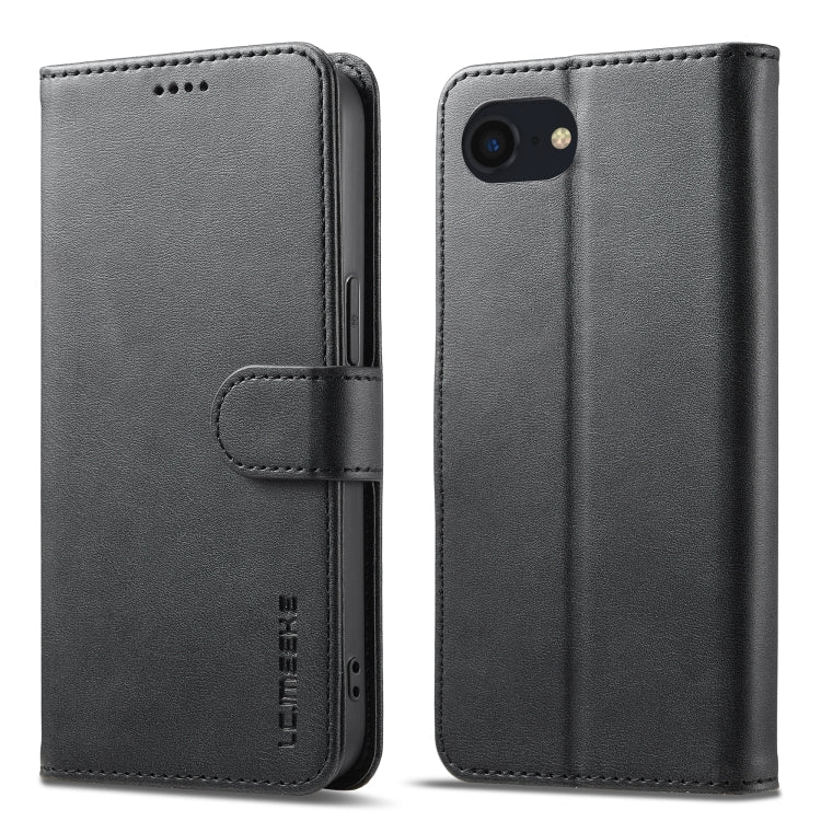 Eleganten ovitek etui za iPhone 16e in 17e, Črn