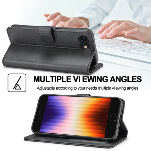 Eleganten ovitek etui za iPhone 16e in 17e, Črn