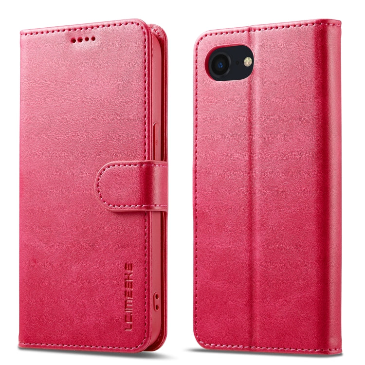 Eleganten ovitek etui za iPhone 16e in 17e, Rdeč