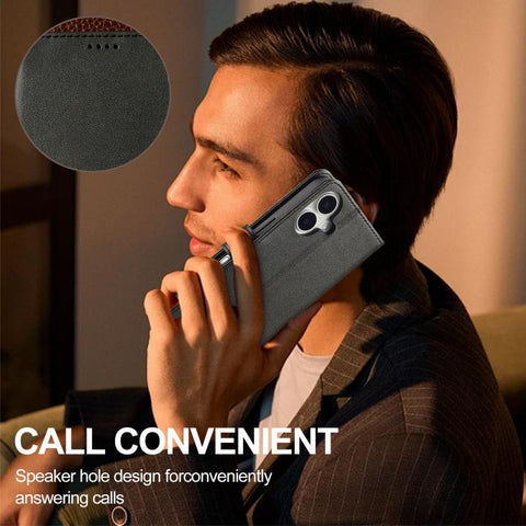 Eleganten ovitek etui za iPhone 17, Črn